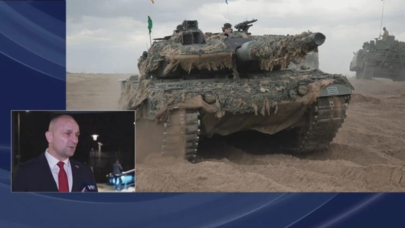 Anušić: Leopardi najbolji tenkovi na svijetu, spremnost Oružanih snaga bit će na novoj razini